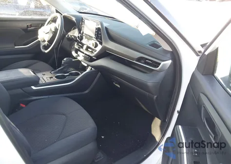 2021 Toyota Highlander L z USA, uszkodzony, nr VIN 5TDCZRAH0MS531973